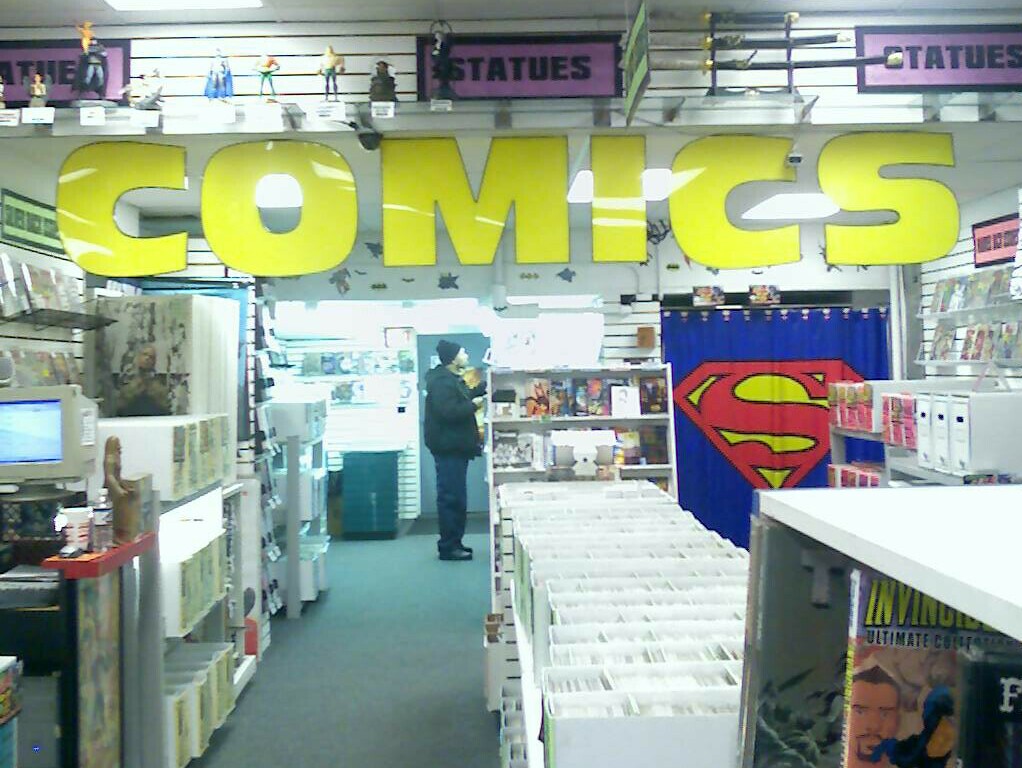 Are there even any comic book stores near you anymore ...
